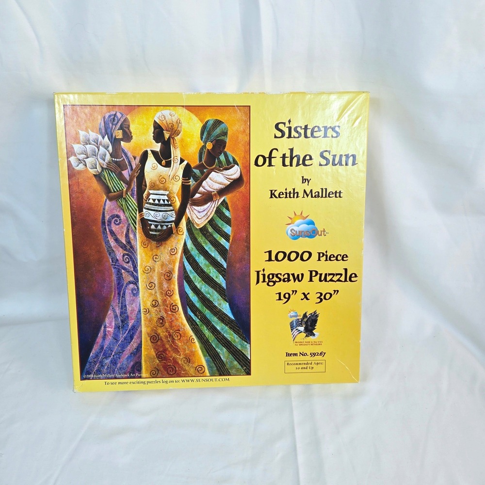 SunsOut Sisters of the Sun 1000-piece Jigsaw Puzzle by Keith Mallett #59267
